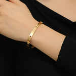 Load image into Gallery viewer, Starlit Grace Gold Cuff - Reet Pehal
