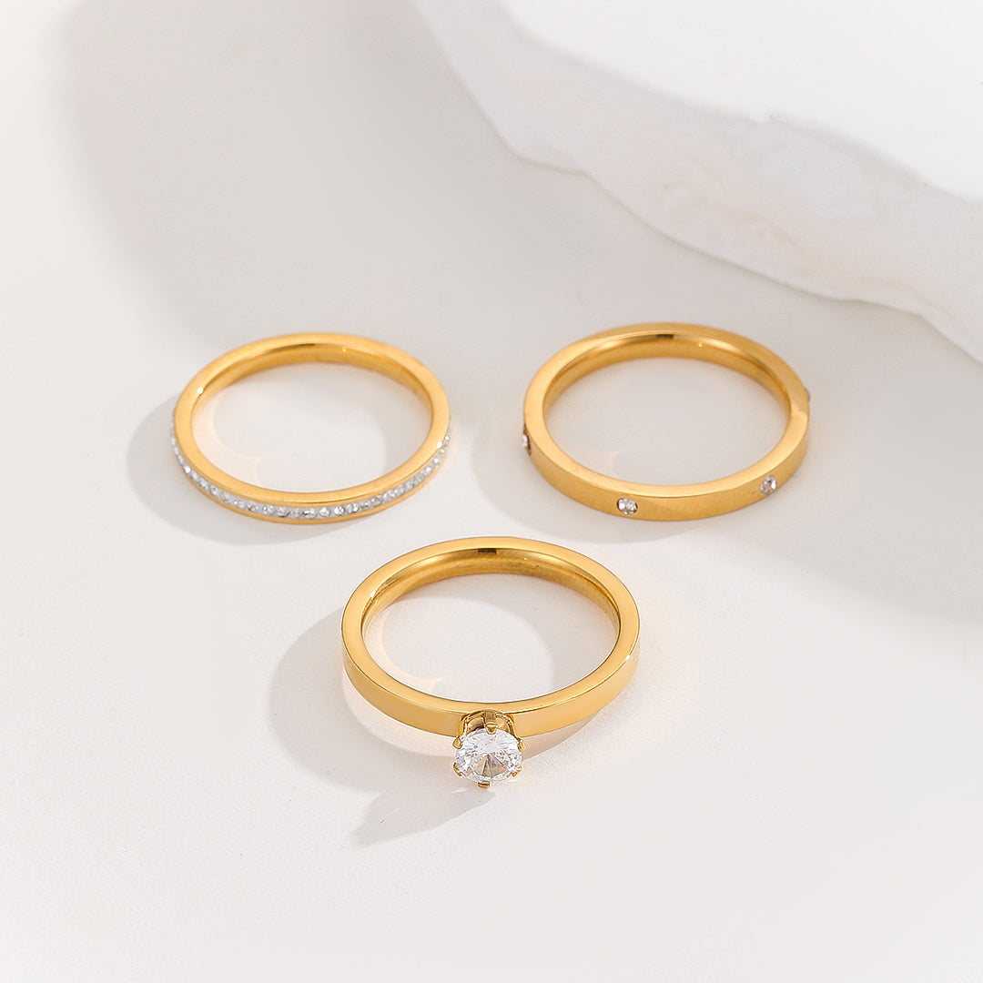 Minimalist Gold Rings - Reet Pehal