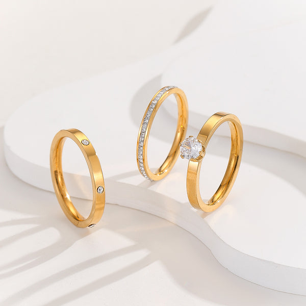 Minimalist Gold Rings - Reet Pehal