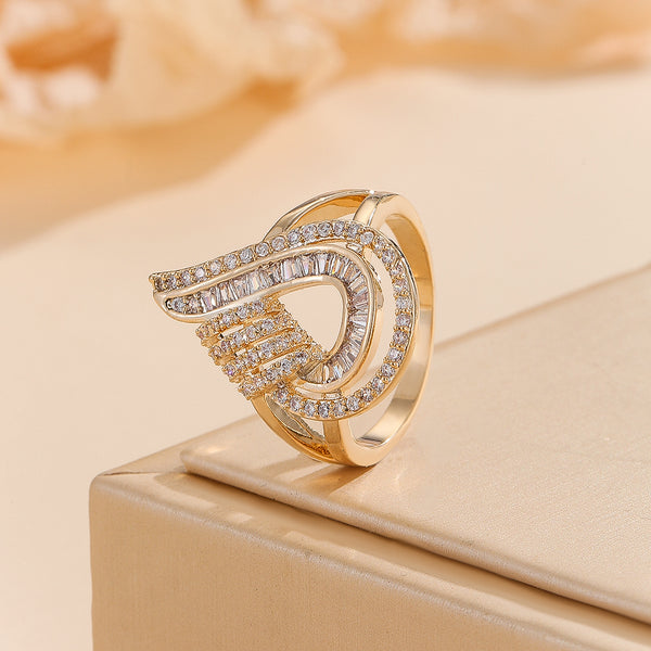 Luminous Nova Gold Statement Ring - Reet Pehal