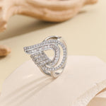 Load image into Gallery viewer, Luminous Nova Diamond Statement Ring - Reet Pehal
