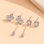 Load image into Gallery viewer, Marquise Swan &amp; Classic Gemstone Studs
