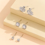 Load image into Gallery viewer, Marquise Swan &amp; Classic Gemstone Studs
