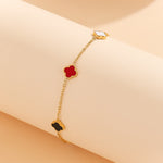 Load image into Gallery viewer, Classic Color Pop Clover Bracelet
