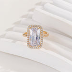 Load image into Gallery viewer, Eternal Diamond Solitaire Rose-Gold Ring - Reet Pehal
