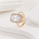 Load image into Gallery viewer, Eternal Diamond Solitaire Rose-Gold Ring - Reet Pehal
