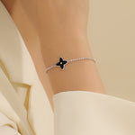 Load image into Gallery viewer, Adorable Crystal Petal Charm Bracelet
