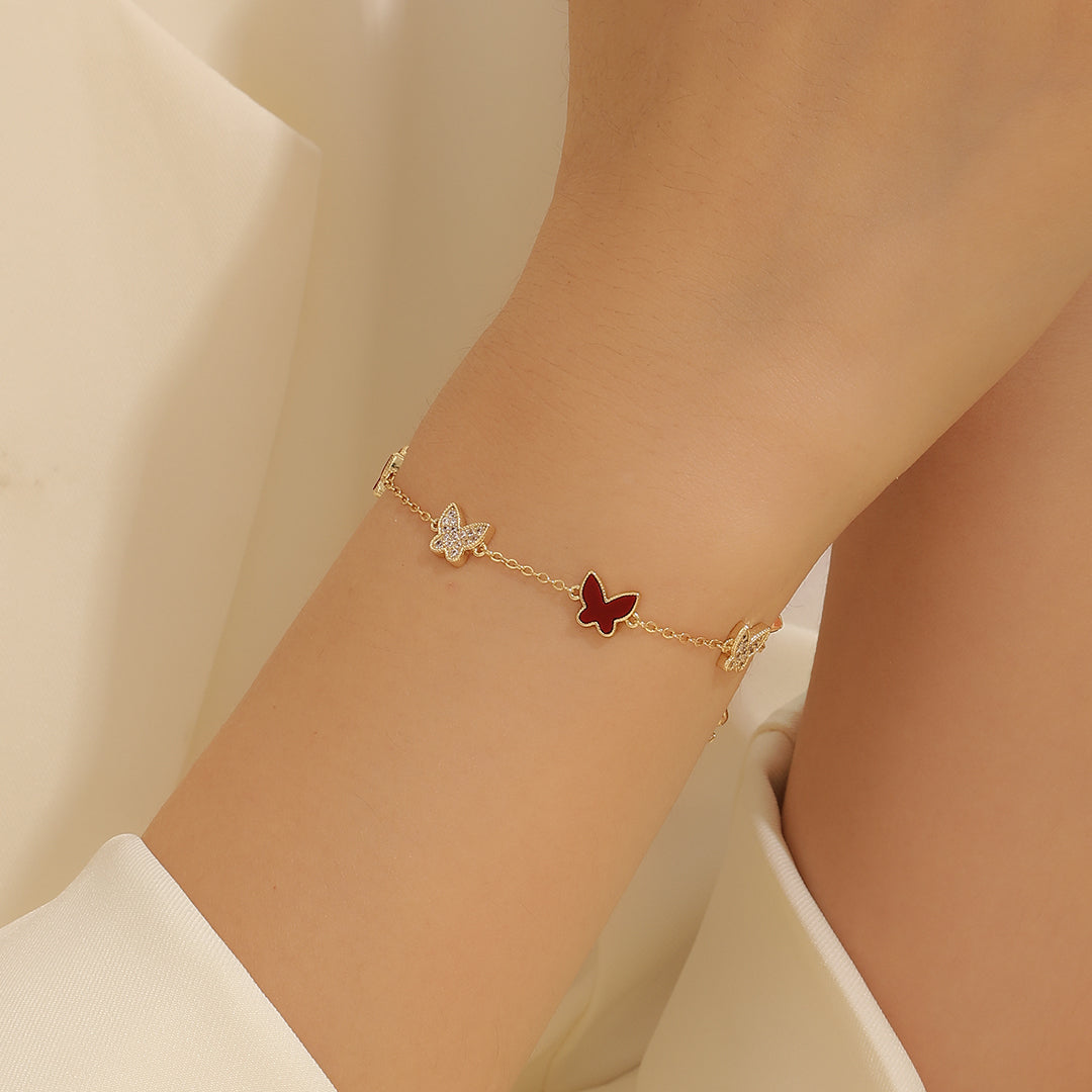 Radiant Glimmering Wings Bracelet