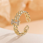 Load image into Gallery viewer, Prestige Diamond &quot;I&quot; Ring
