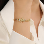 Load image into Gallery viewer, Radiant A Luxe Link Bracelet
