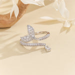 Load image into Gallery viewer, Twinkling Fishtail Fantasy Diamond Ring - Reet Pehal
