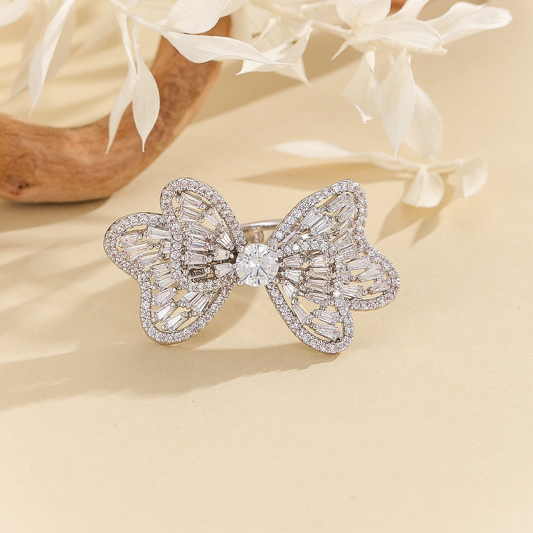 Radiant Wings Diamond Butterfly Ring - Reet Pehal