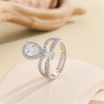 Load image into Gallery viewer, Starlit Pear Affair Diamond Ring - Reet Pehal
