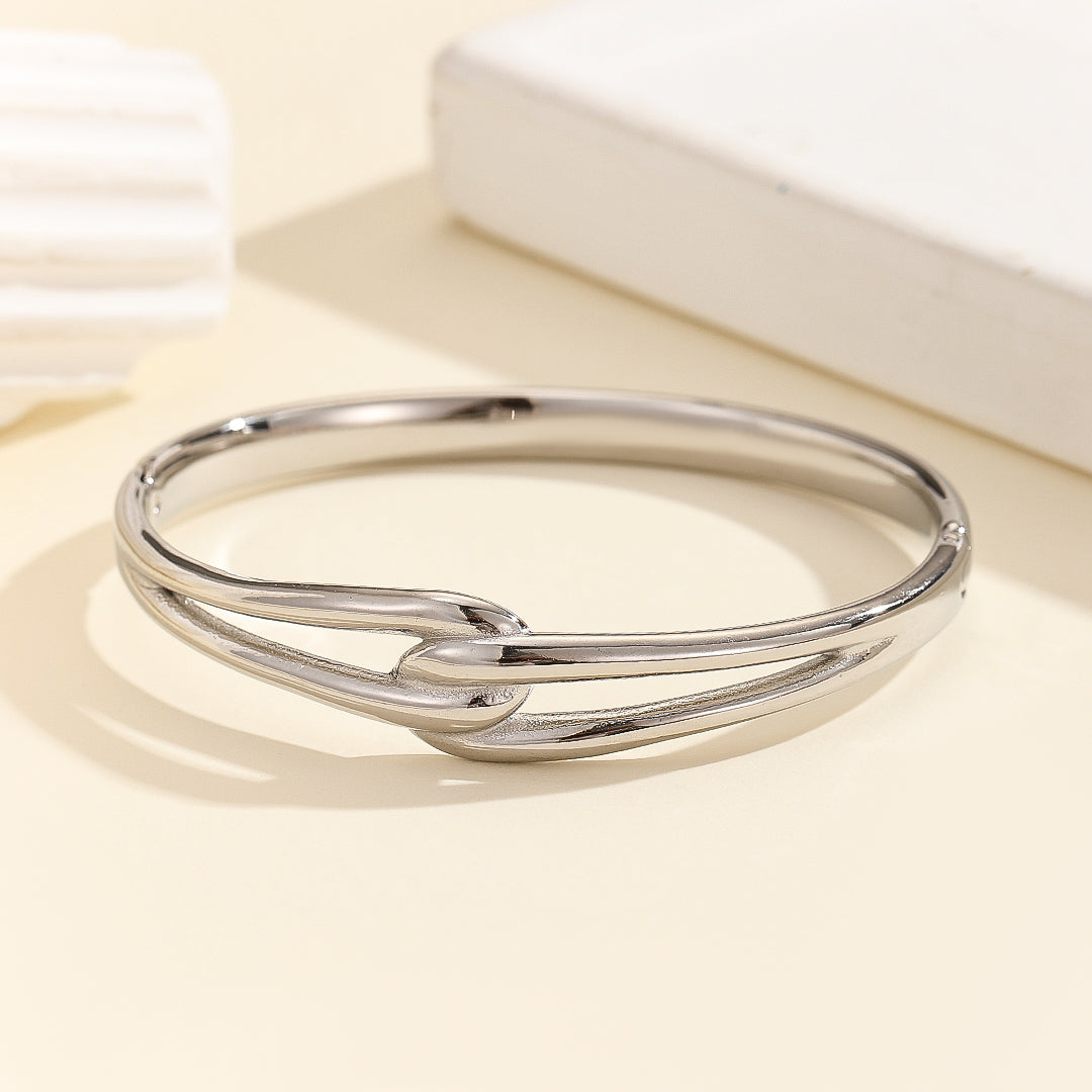 Contemporary Interlace Bangle