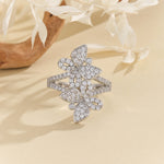 Load image into Gallery viewer, Dazzling Duet Blossom Diamond Ring - Reet Pehal
