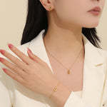 Load image into Gallery viewer, Gilded Signature Jewelry Set &quot;S&quot;
