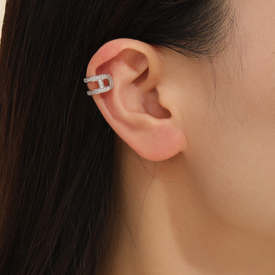 Enamel Spark Duo Ear Clip