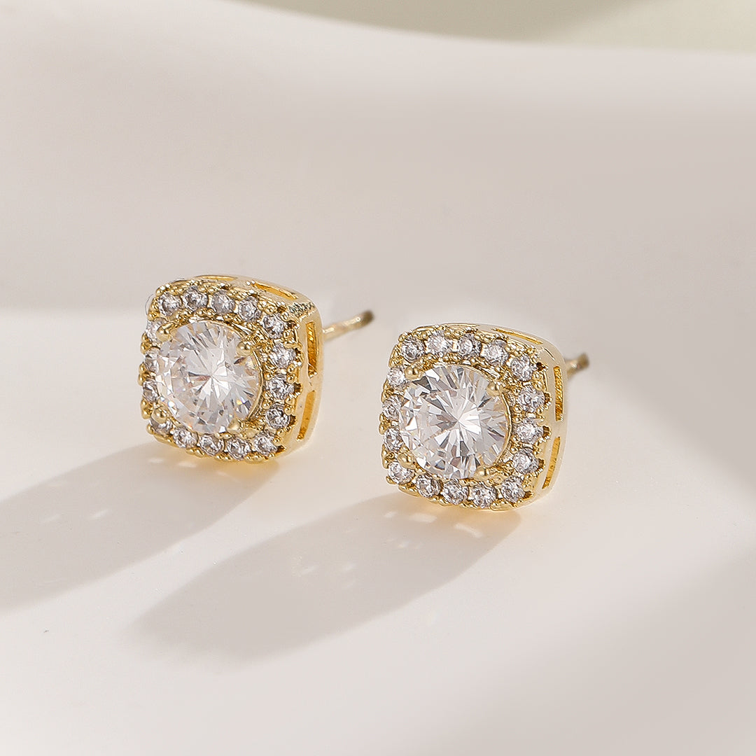 Brilliance Crown Diamond Studs