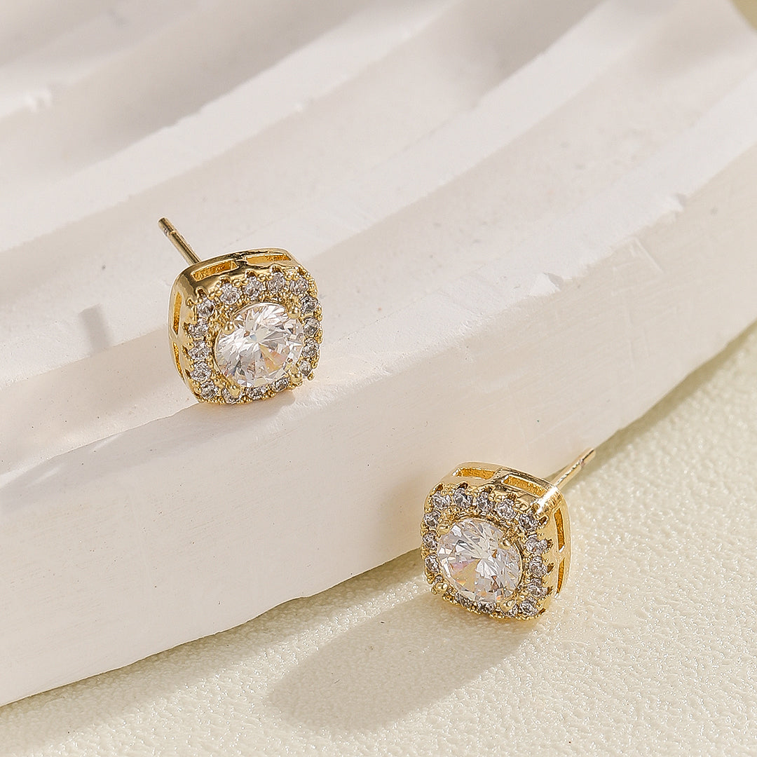 Brilliance Crown Diamond Studs