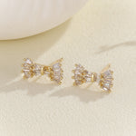 Load image into Gallery viewer, Graceful Bow-stone Earrings
