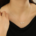 Load image into Gallery viewer, Graceful Golden Butterfly Bliss Pendant - Reet Pehal
