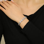 Load image into Gallery viewer, Sparkling Flora Diamond Bracelet - Reet Pehal
