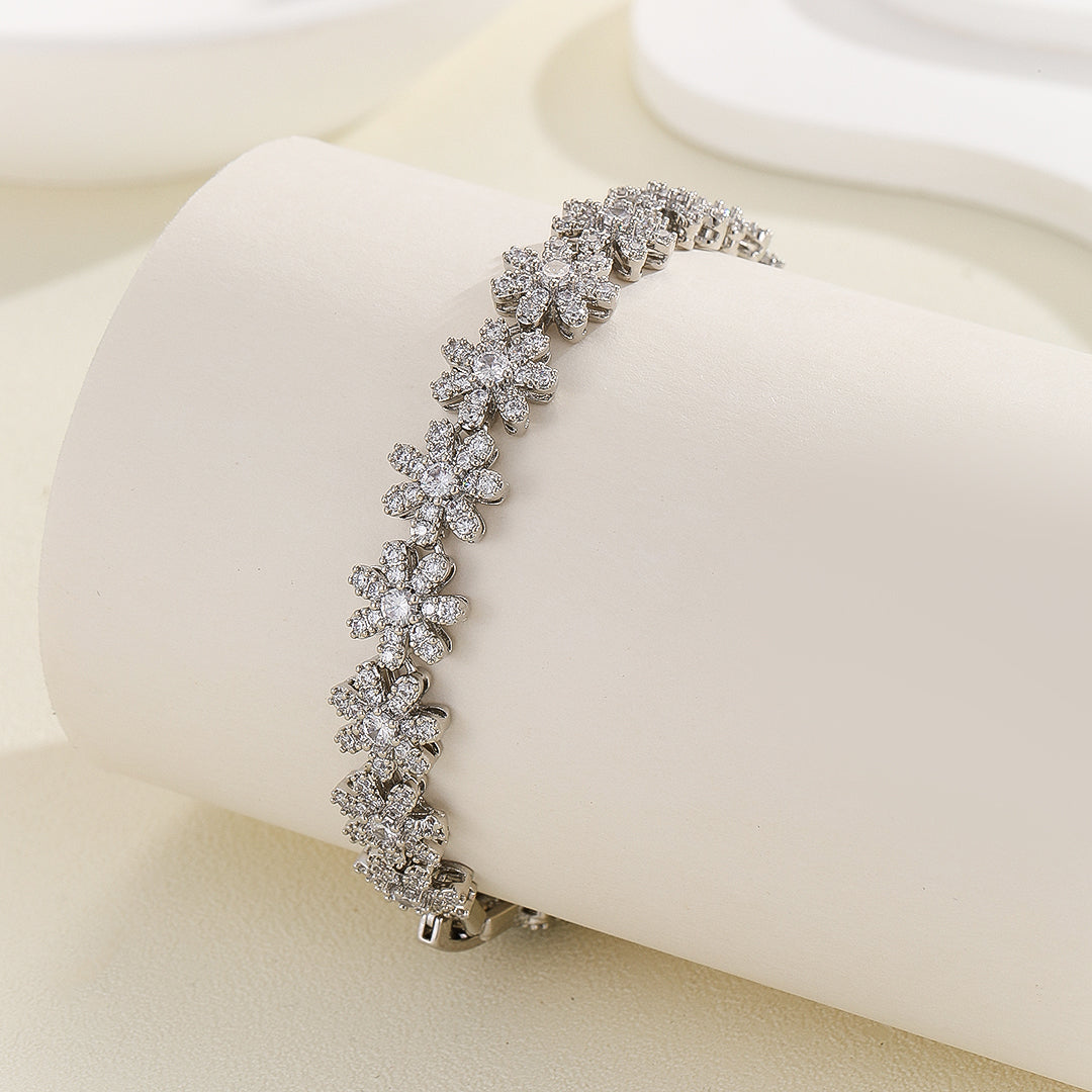Sparkling Flora Diamond Bracelet - Reet Pehal