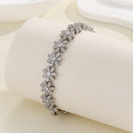 Load image into Gallery viewer, Sparkling Flora Diamond Bracelet - Reet Pehal
