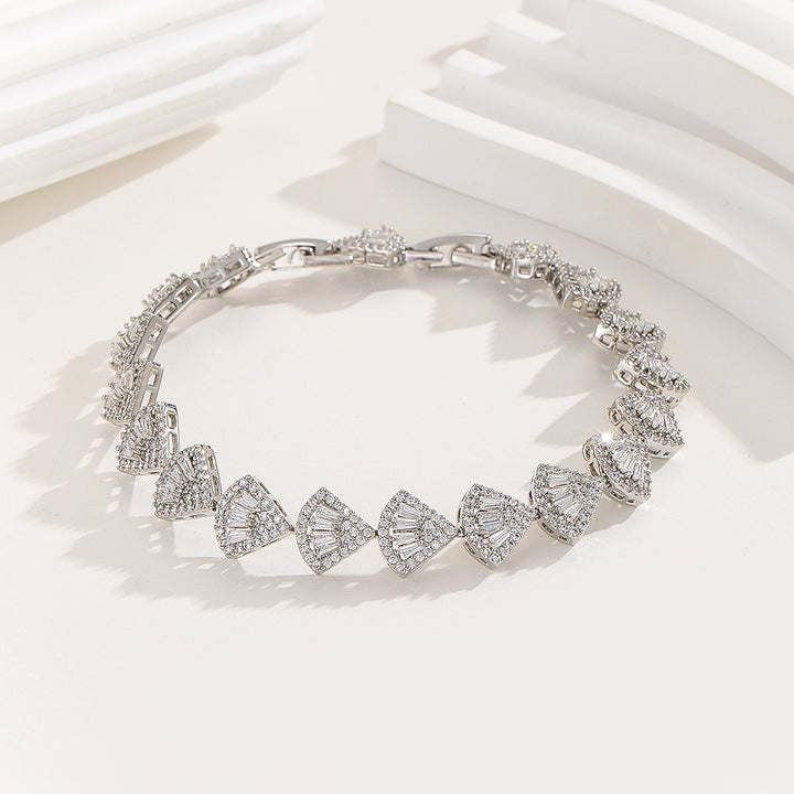 Enchanting Seashell Sparkle Diamond bracelet - Reet Pehal