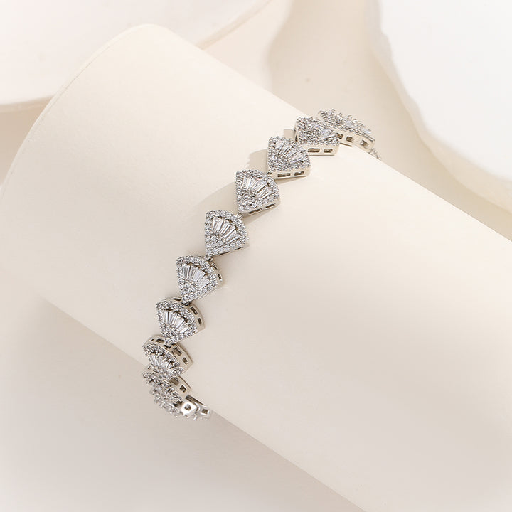 Enchanting Seashell Sparkle Diamond bracelet - Reet Pehal