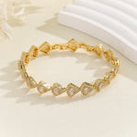 Load image into Gallery viewer, Enchanting Seashell Sparkle Gold bracelet - Reet Pehal
