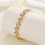 Load image into Gallery viewer, Enchanting Seashell Sparkle Gold bracelet - Reet Pehal
