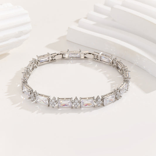 Royale Diamond Essence Silver Bracelet - Reet Pehal