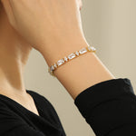 Load image into Gallery viewer, Radiance Rhapsody Gold Bracelet - Reet Pehal
