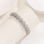 Load image into Gallery viewer, Nature Glam Leafy Diamond Bracelet - Reet Pehal
