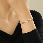 Load image into Gallery viewer, Dazzling Diamond Symphony Gold Bracelet - Reet Pehal
