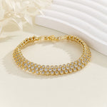 Load image into Gallery viewer, Glimmering Gala Gold Bracelet - Reet Pehal
