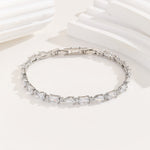 Load image into Gallery viewer, Harmonious Crystal Cascade Silver Bracelet - Reet Pehal
