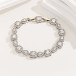 Load image into Gallery viewer, Luxury Pear-Princess Diamond Trail Bracelet - Reet Pehal
