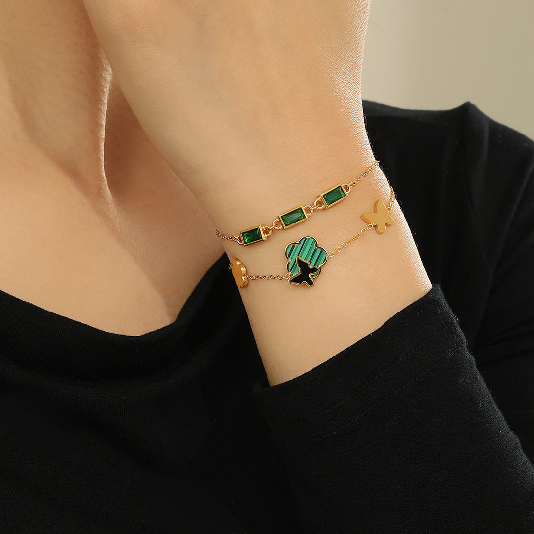 Stylish Turquoise Tranquility Bracelet - Reet Pehal