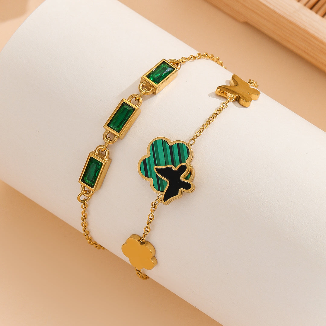 Stylish Turquoise Tranquility Bracelet - Reet Pehal