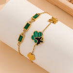 Load image into Gallery viewer, Stylish Turquoise Tranquility Bracelet - Reet Pehal
