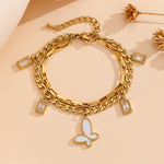 Load image into Gallery viewer, Tranquil Wings Gold Bracelet - Reet Pehal
