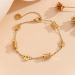 Load image into Gallery viewer, Cirque Elegance Gold Charm Bracelet - Reet Pehal
