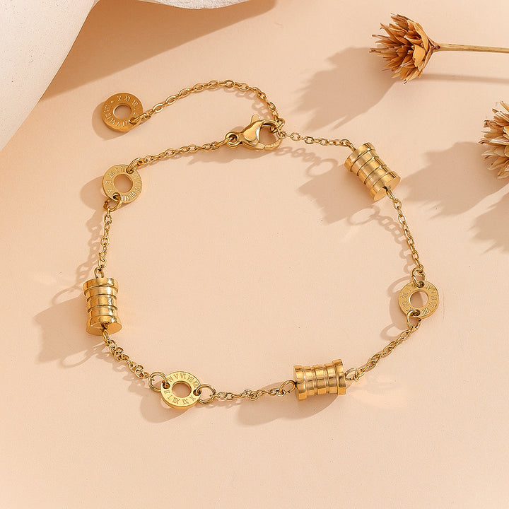 Cirque Elegance Gold Charm Bracelet - Reet Pehal