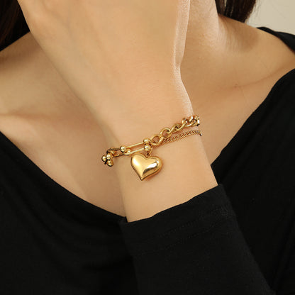 Exquisite Golden Embrace Bracelet - Reet Pehal
