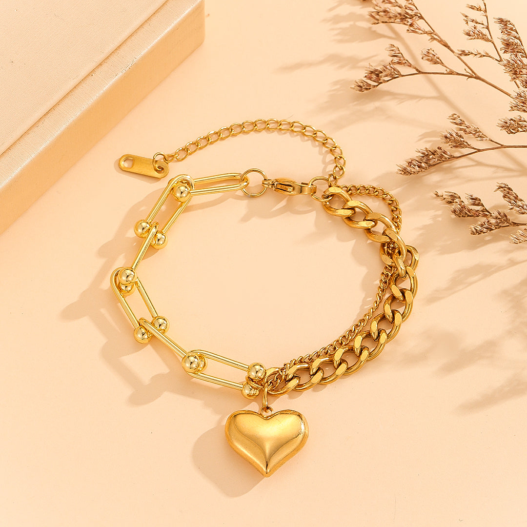 Exquisite Golden Embrace Bracelet - Reet Pehal
