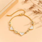 Load image into Gallery viewer, Hearts Aflame Gold Bracelet - Reet Pehal
