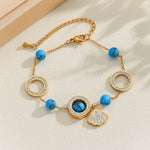 Load image into Gallery viewer, Gorgeous Azure Serenity Gemstone Bracelet - Reet Pehal
