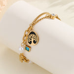 Load image into Gallery viewer, Divine Gold Tree-of-Life Bracelet - Reet Pehal
